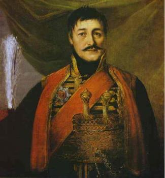 Vladimir Borovikovsky : Portrait of Karadjordge
